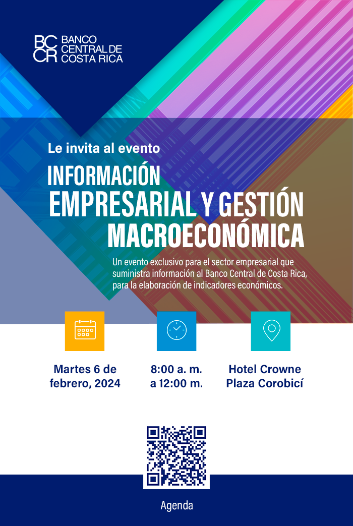 Imagen que muestra informacion sobre el Evento de Información Empresarial y Gestión Macroeconómica 2024