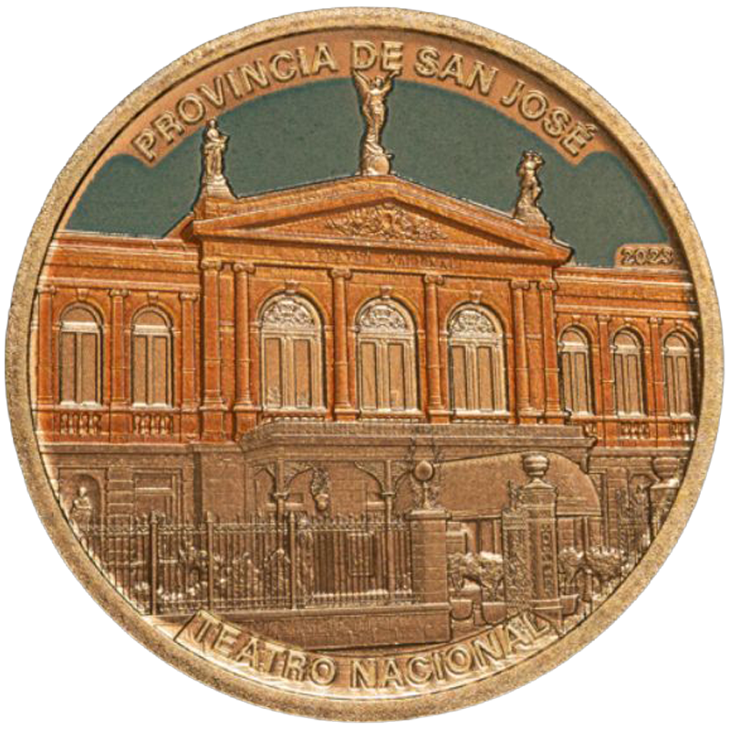 25 colon coin reverse san jose collection