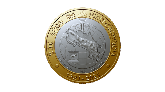 500 colon coin independence