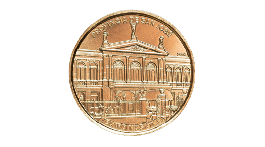 25 colon coin reverse san jose collection