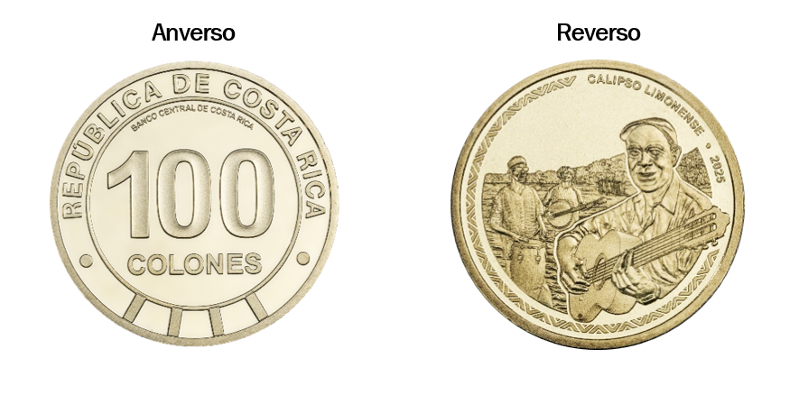 Moneda calipso sin colores 