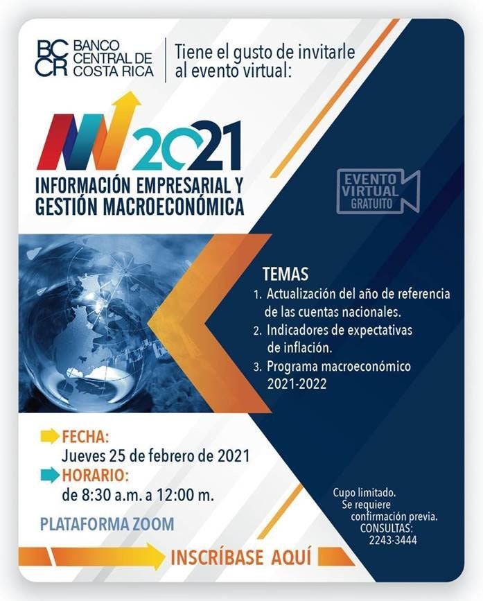 Invitacion Evento Información Empresarial y Gestión Macroeconómica