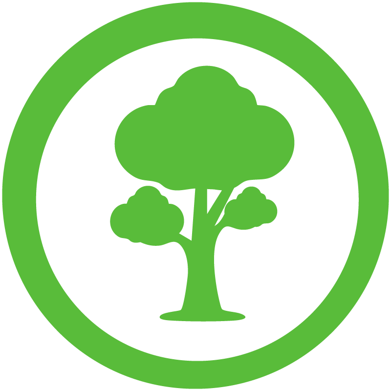 icono de un árbol