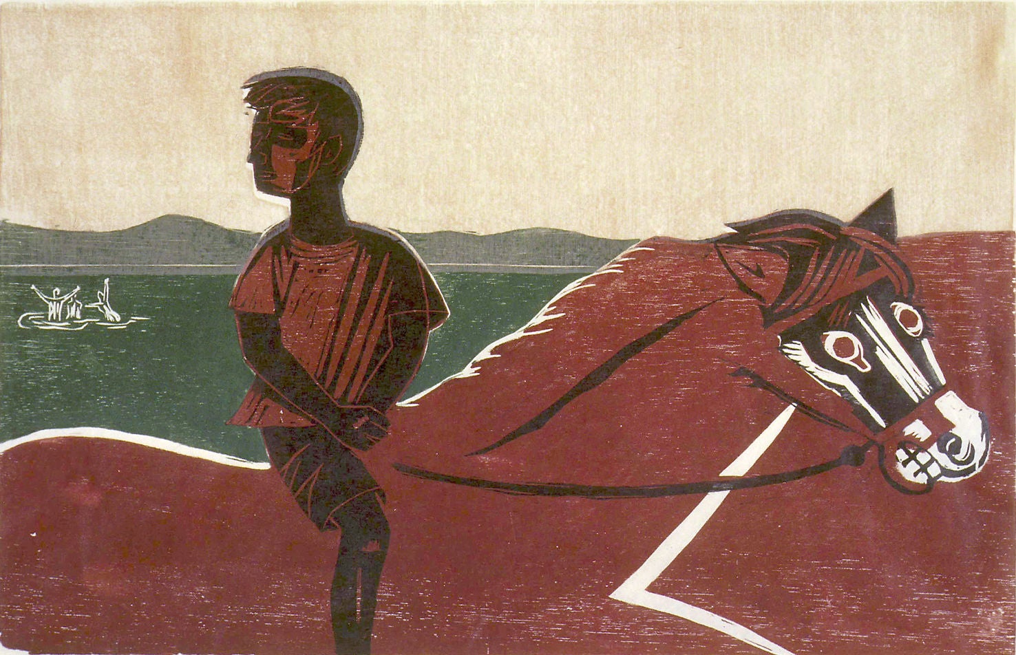 Niño en caballo​​ Niño en caballo.​​ Author: Francisco Amiguetti​