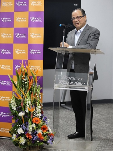 Sr. Marvin Rodríguez Calderón, Gerente General Corporativo del Banco Popular y de Desarrollo Comunal