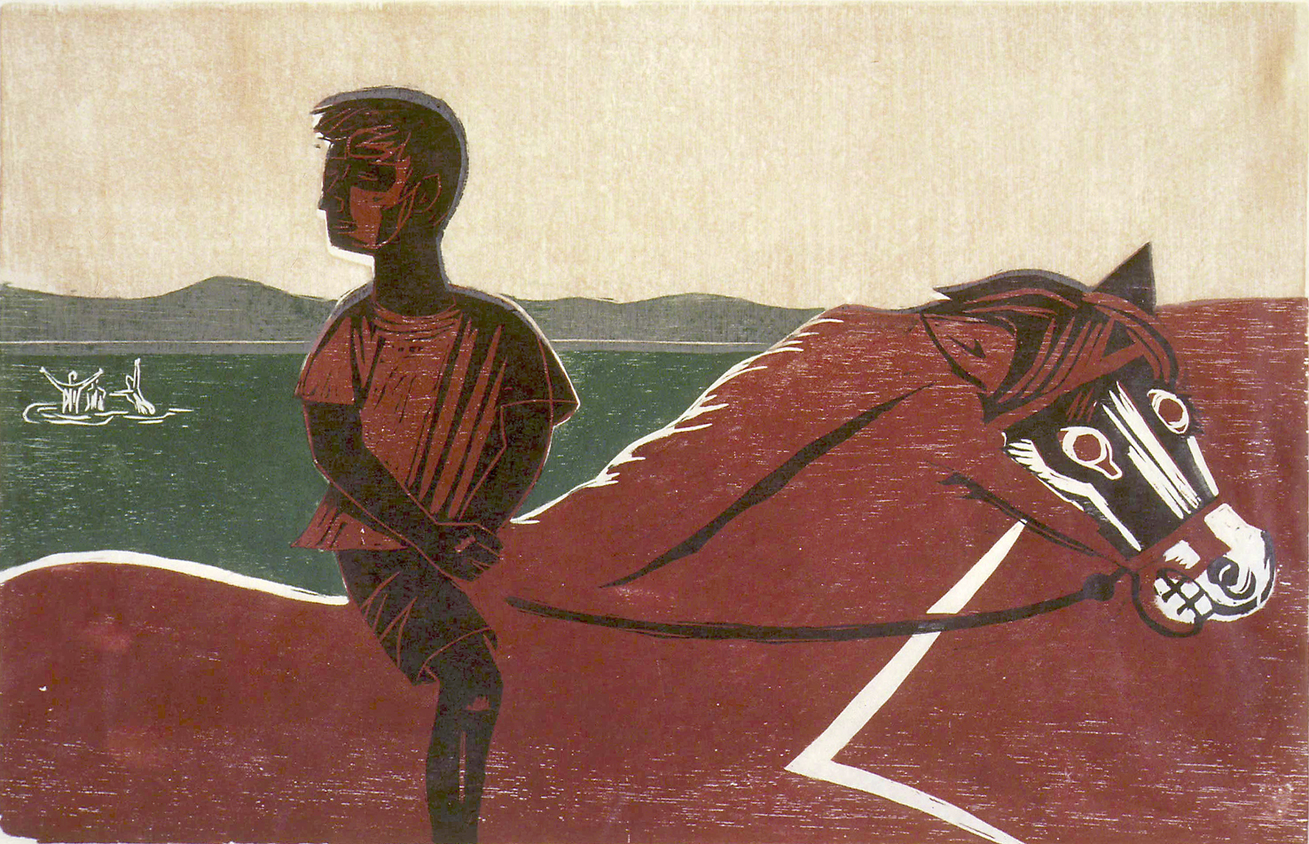Niño en caballo